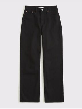 Abercrombie High Rise Loose Jean